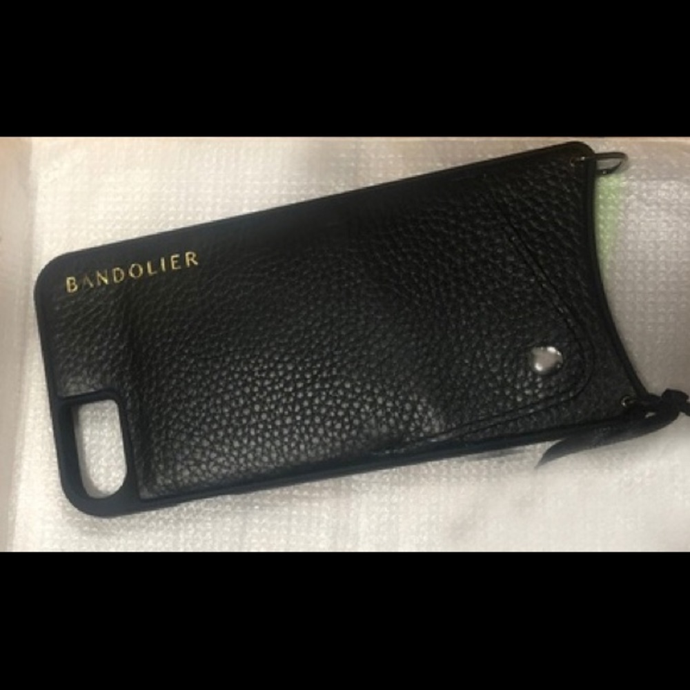 Bandolier iPhone 6 Plus Leather/Black